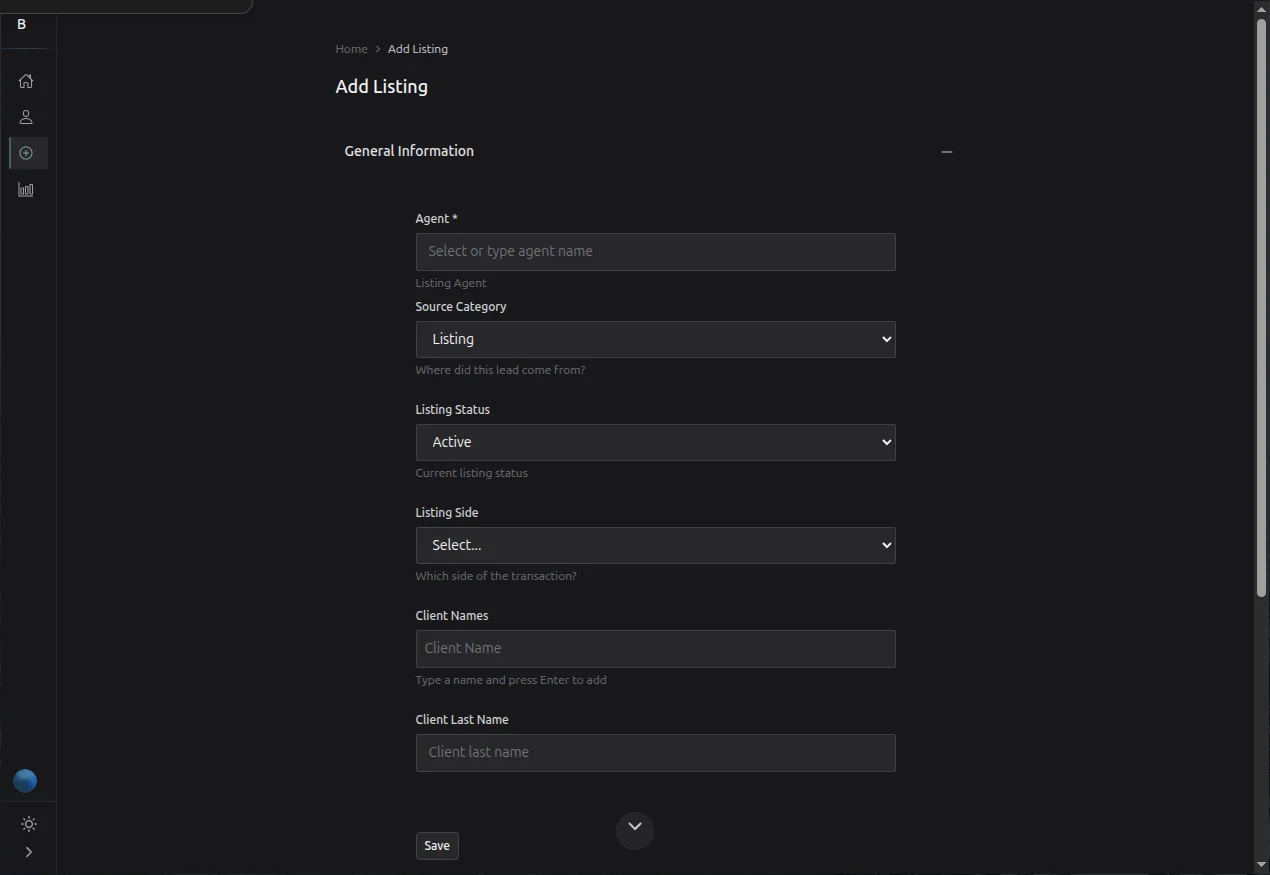 Internal Listing Intelligence Platform for a Real Estate Brokerage — screenshot 5