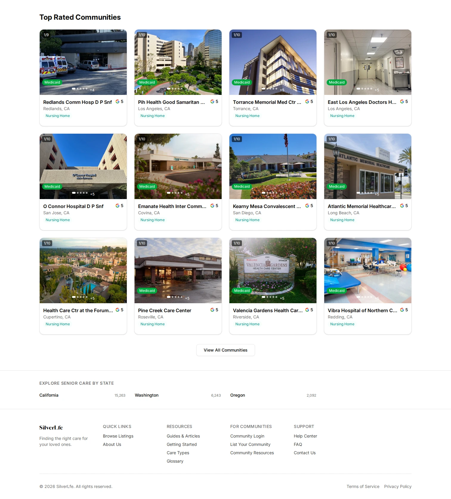 Memory Care & Assisted Living Search Platform — screenshot 3
